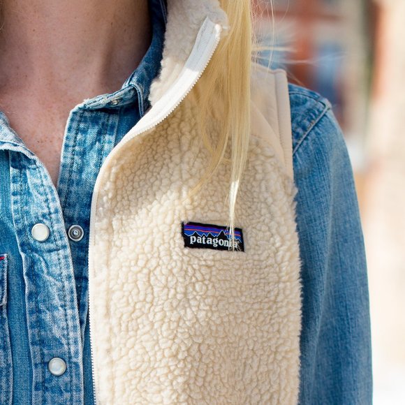 Patagonia Classic Retro-X Fleece Vest Large - Picture 1 of 6